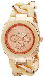 Akribos XXIV Ultimate Różowe złoto/Stal w kolorze różowego złota AK641RG