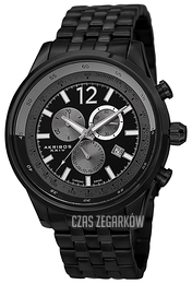 Akribos XXIV Grandiose Czarny/Stal Ø48 mm AK650BK