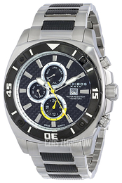 Akribos XXIV Grandiose Czarny/Stal Ø48 mm AK652SSB