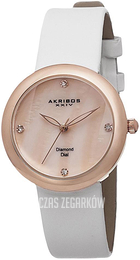 Akribos XXIV Różowe złoto/Satyna Ø31 mm AK687RGW