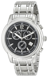 Akribos XXIV Ultimate Czarny/Stal Ø42 mm AK692SSB