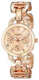 Akribos XXIV Impeccable Różowe złoto/Stal w kolorze różowego złota Ø30 mm AK703RG