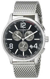 Akribos XXIV Chronograph Czarny/Stal Ø42.5 mm AK719SSB