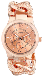 Akribos XXIV Multi-Function Różowe złoto/Stal w kolorze różowego złota Ø38 mm AK721RG