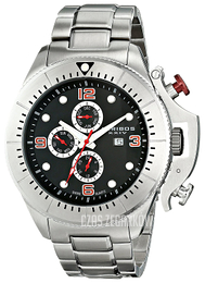 Akribos XXIV Grandiose Czarny/Stal Ø50 mm AK724SSB