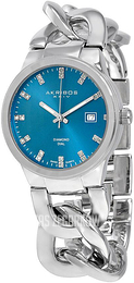 Akribos XXIV Niebieski/Stal Ø38 mm AK759SSTQ