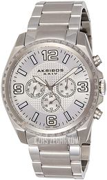 Akribos XXIV Multi-Function Srebrny/Stal Ø43 mm AK774SS