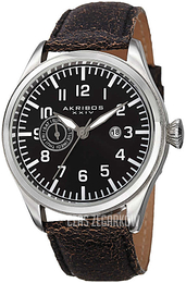 Akribos XXIV Czarny/Skóra Ø47 mm AK785SSB