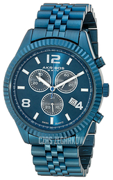 Akribos XXIV Chronograph Niebieski/Stal Ø42 mm AK799BU