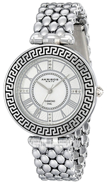 Akribos XXIV Diamond Biały/Stal Ø36 mm AK808SS