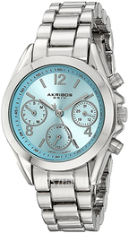 Akribos XXIV Niebieski/Stal Ø33 mm AK809SSBU