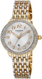 Akribos XXIV Srebrny/Stal Ø33 mm AK831TTG