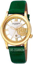 Akribos XXIV Srebrny/Skóra Ø34 mm AK837GN