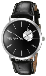Akribos XXIV Czarny/Skóra Ø42 mm AK848SSB