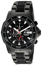 Akribos XXIV Chronograph Czarny/Stal Ø49 mm AK857BK