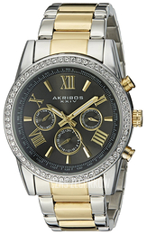 Akribos XXIV Multi-Function Szary/Stal w odcieniu złota Ø41 mm AK868TTG