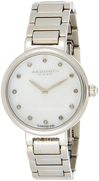 Akribos XXIV Diamond Biały/Stal Ø30 mm AK877SS