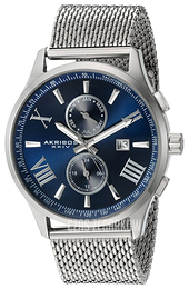 Akribos XXIV Multi-Function Niebieski/Stal Ø43 mm AK905SSBU