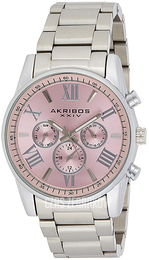 Akribos XXIV Różowy/Stal Ø41 mm AK908SSPK