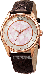 Akribos XXIV Diamond Wielokolorowy/Skóra Ø37 mm AK925BR
