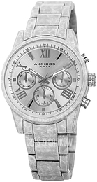 Akribos XXIV Srebrny/Stal Ø36 mm AK929WT