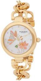 Akribos XXIV Biały/Stal w odcieniu złota Ø36 mm AK934YG