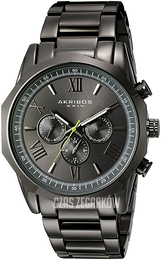 Akribos XXIV Multi-Function Szary/Stal Ø46 mm AK940GN