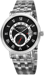 Akribos XXIV Dress Czarny/Stal Ø42 mm AK949SSB