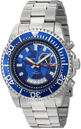 Akribos XXIV Niebieski/Stal Ø44 mm AK955SSBU