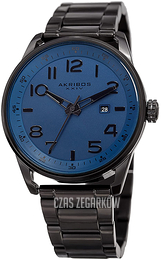 Akribos XXIV Niebieski/Stal Ø44 mm AK956BU