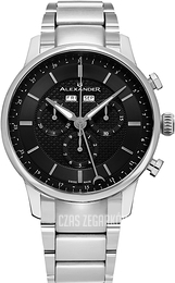 Alexander Statesman Czarny/Stal Ø42 mm A101B-02