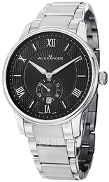 Alexander Statesman Czarny/Stal Ø42 mm A102B.02