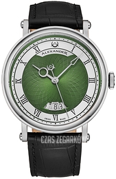Alexander Classic Zielony/Skóra Ø43 mm A153-03
