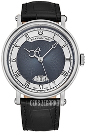 Alexander Classic Niebieski/Skóra Ø43 mm A153-04