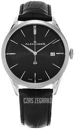 Alexander Heroic Czarny/Skóra Ø40 mm A911.01