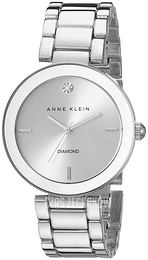 Anne Klein Diamond Srebrny/Stal Ø32 mm AK/1363SVSV