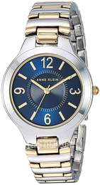 Anne Klein Bracelet Niebieski/Stal w odcieniu złota Ø32 mm AK/1451NVTT