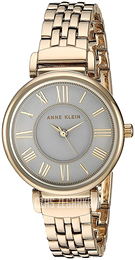 Anne Klein Bracelet Szary/Stal w odcieniu złota Ø30 mm AK/2158GYGB