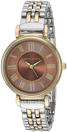 Anne Klein Bracelet Brązowy/Stal w odcieniu złota Ø30 mm AK/2159BNTT
