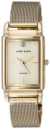 Anne Klein Diamond Kremowy/Stal w odcieniu złota AK/2970CHGB