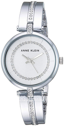 Anne Klein Crystal Srebrny/Stal Ø30 mm AK/3249SVSV