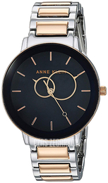 Anne Klein Bracelet Niebieski/Stal w kolorze różowego złota Ø34 mm AK/3449NVRT