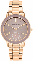 Anne Klein Bracelet Purpurowy/Stal w kolorze różowego złota Ø36 mm AK/3484MVRG