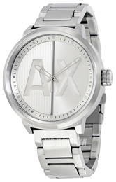 Armani Exchange ATLC Srebrny/Stal Ø49 mm AX1364