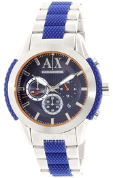 Armani Exchange Active Niebieski/Stal Ø47 mm AX1386