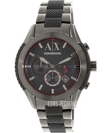 Armani Exchange ATLC Czarny/Stal Ø47 mm AX1387
