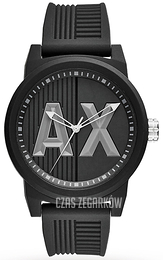 Armani Exchange ATLC Czarny/Guma Ø46 mm AX1451