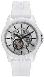 Armani Exchange Banks VALUE_INKNOWN Czarny/Guma Ø44 mm AX1729