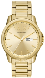 Armani Exchange Banks Zloty/Pozlacana Ø44 mm AX1734