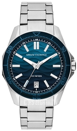 Armani Exchange Spencer Niebieski/Stal Ø44 mm AX1950